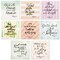 8 Pack Inspirational Bible Verse Magnets for Fridge, Christian Office Decor, Scripture Gifts (2.5 In)
